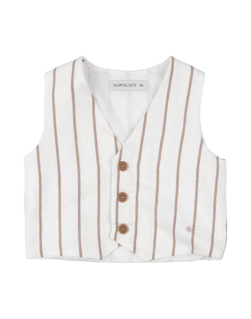 MANUEL RITZ Couture-weste Kinder Weiß von MANUEL RITZ