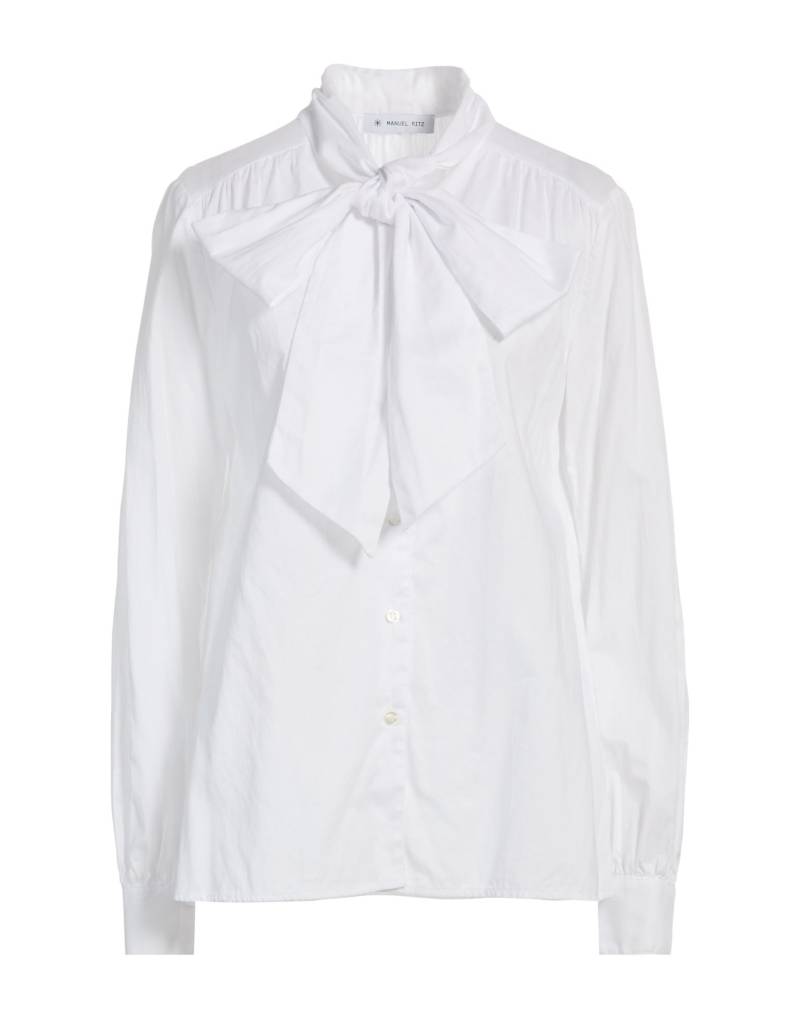 MANUEL RITZ Hemd Damen Weiß von MANUEL RITZ