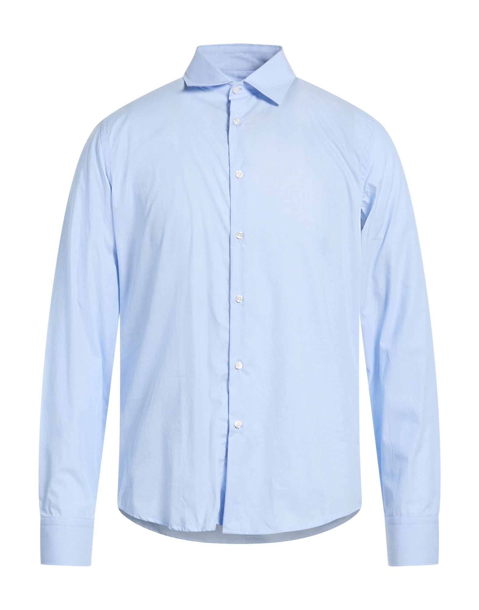 MANUEL RITZ Hemd Herren Azurblau von MANUEL RITZ