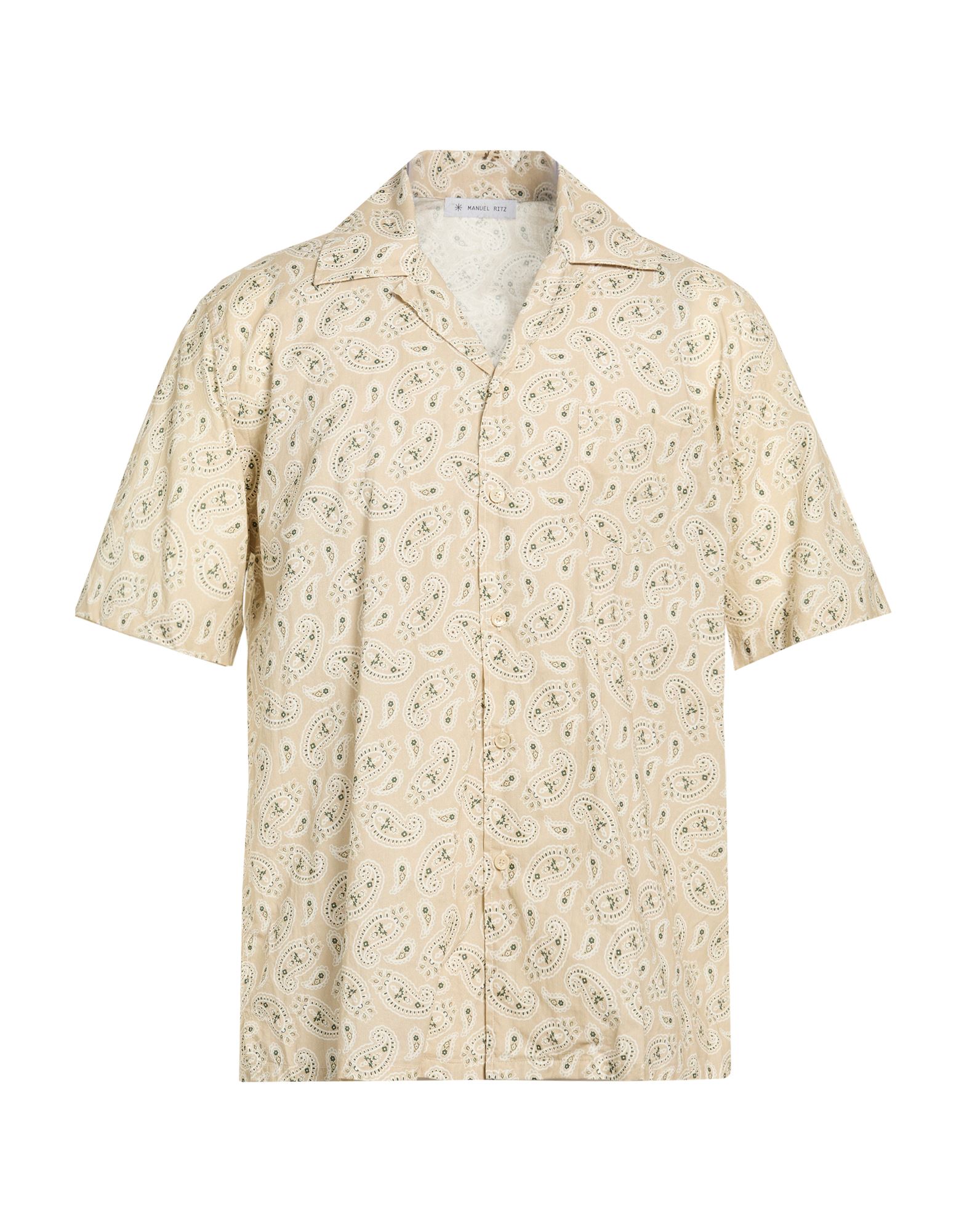 MANUEL RITZ Hemd Herren Beige von MANUEL RITZ