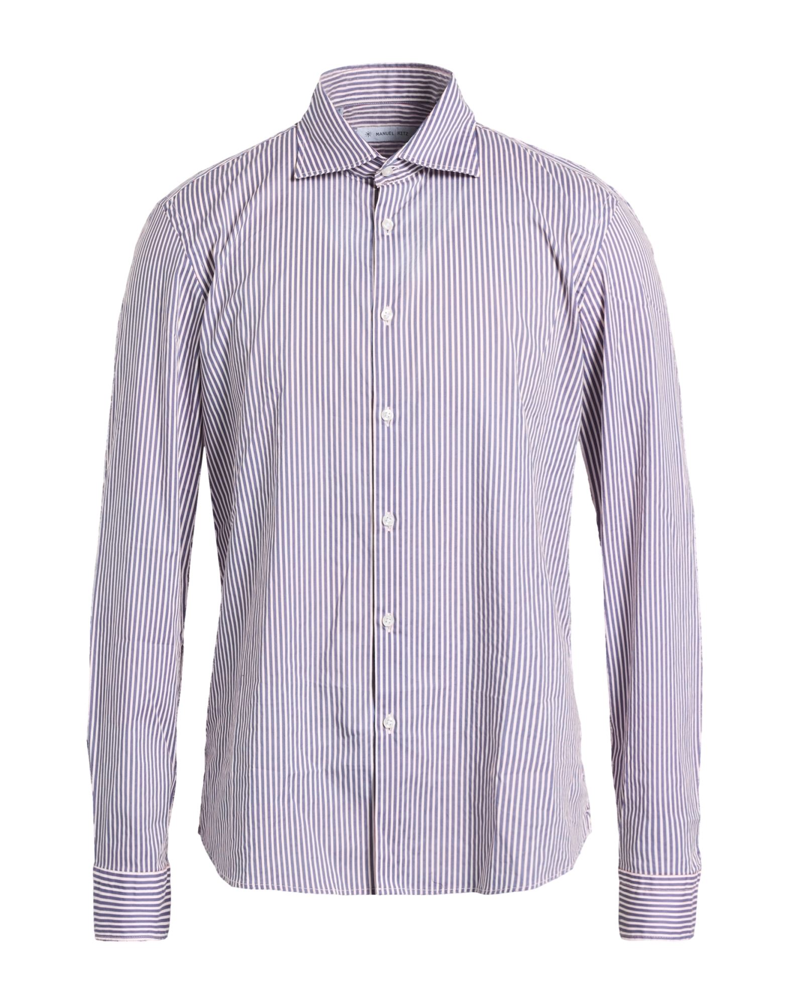 MANUEL RITZ Hemd Herren Marineblau von MANUEL RITZ