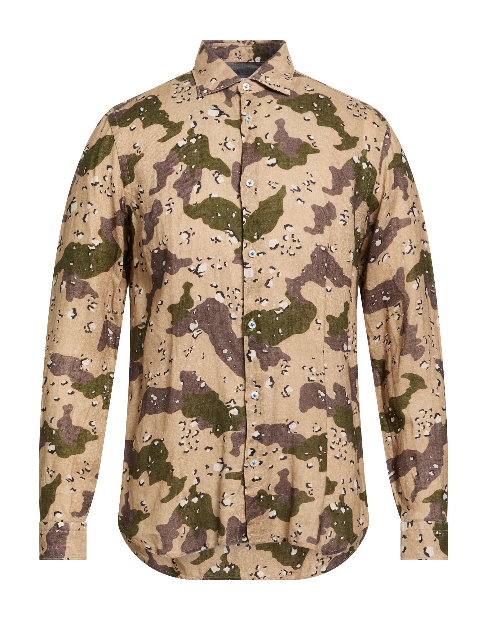 MANUEL RITZ Hemd Herren Sand von MANUEL RITZ