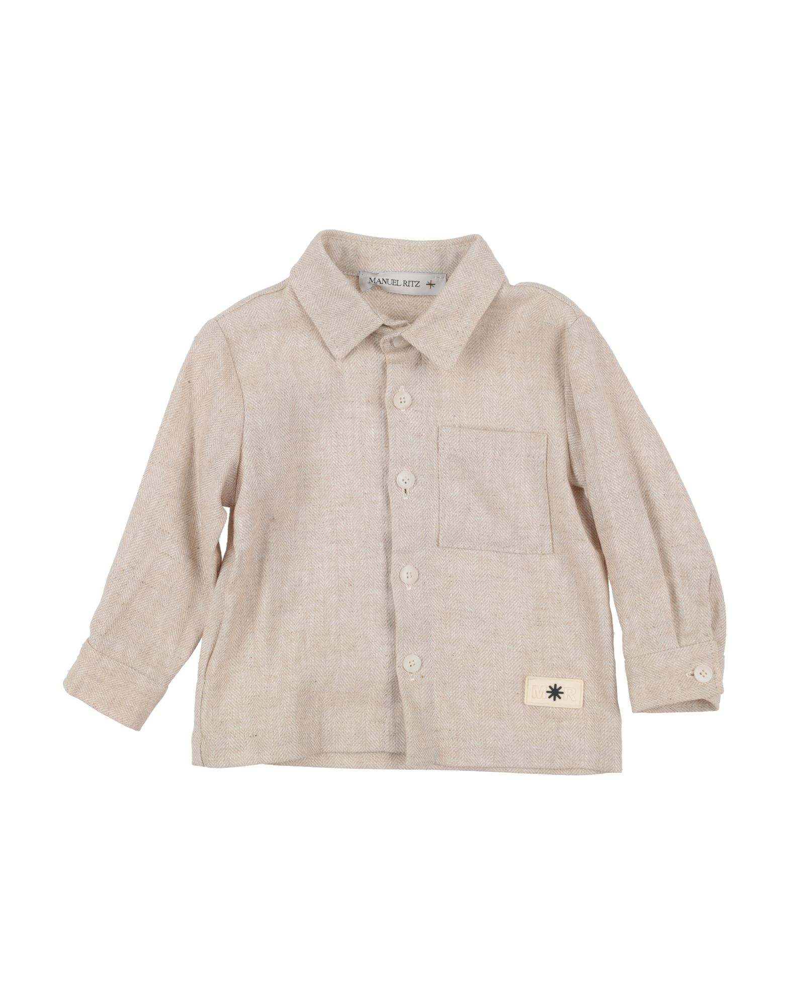 MANUEL RITZ Hemd Kinder Beige von MANUEL RITZ