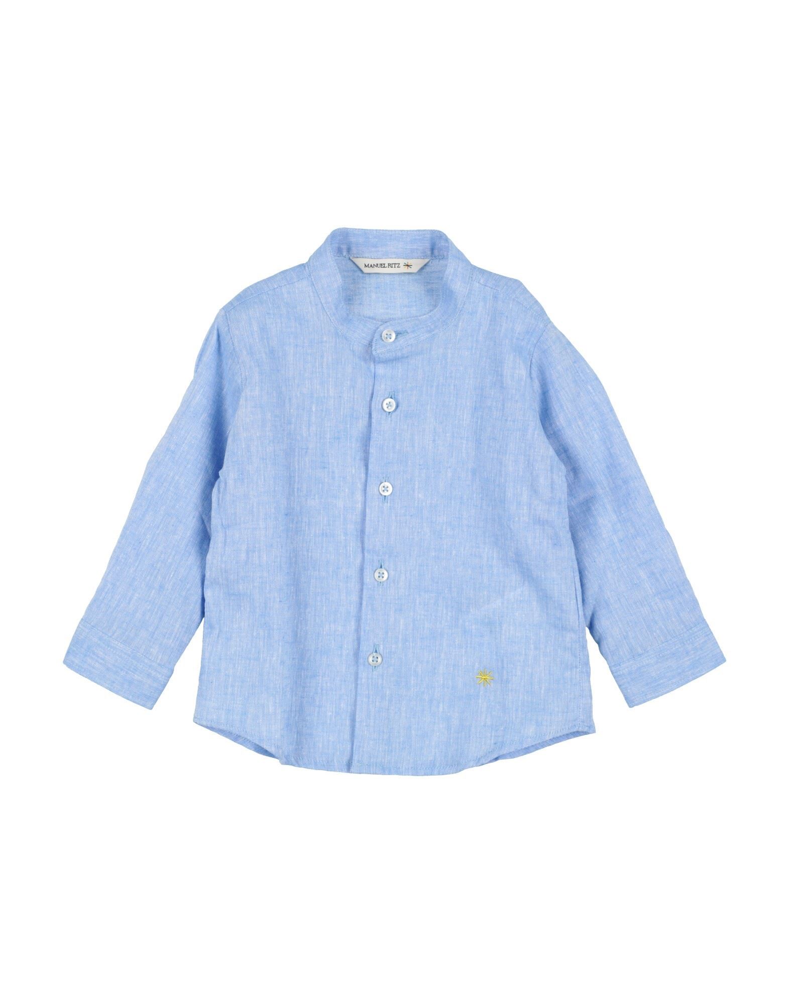 MANUEL RITZ Hemd Kinder Himmelblau von MANUEL RITZ