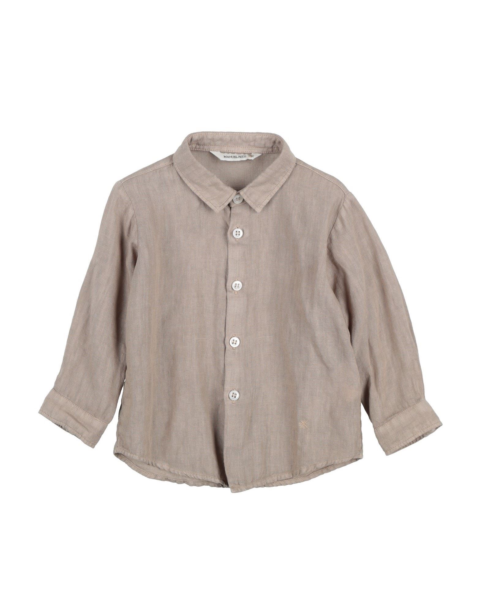 MANUEL RITZ Hemd Kinder Khaki von MANUEL RITZ