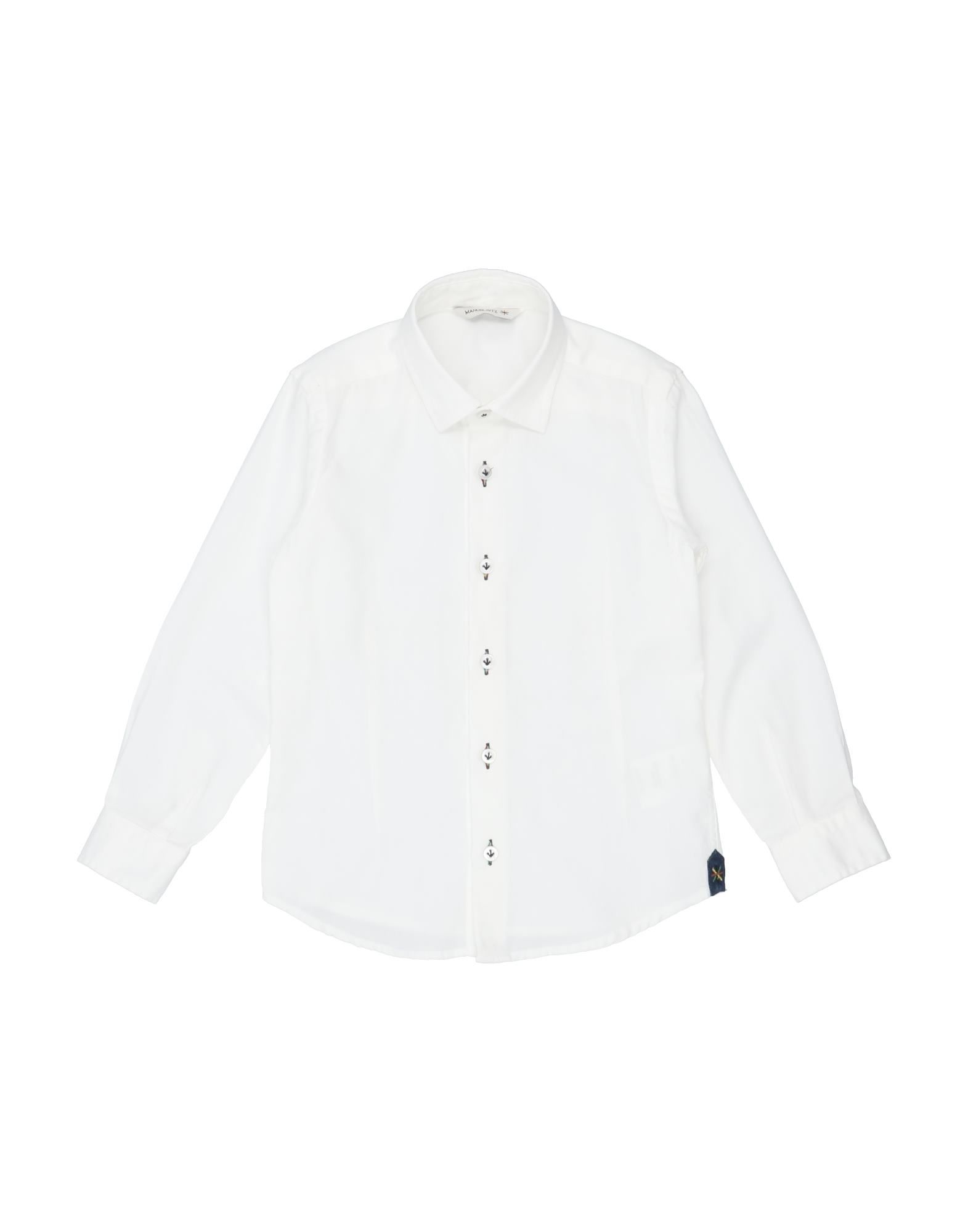 MANUEL RITZ Hemd Kinder Weiß von MANUEL RITZ