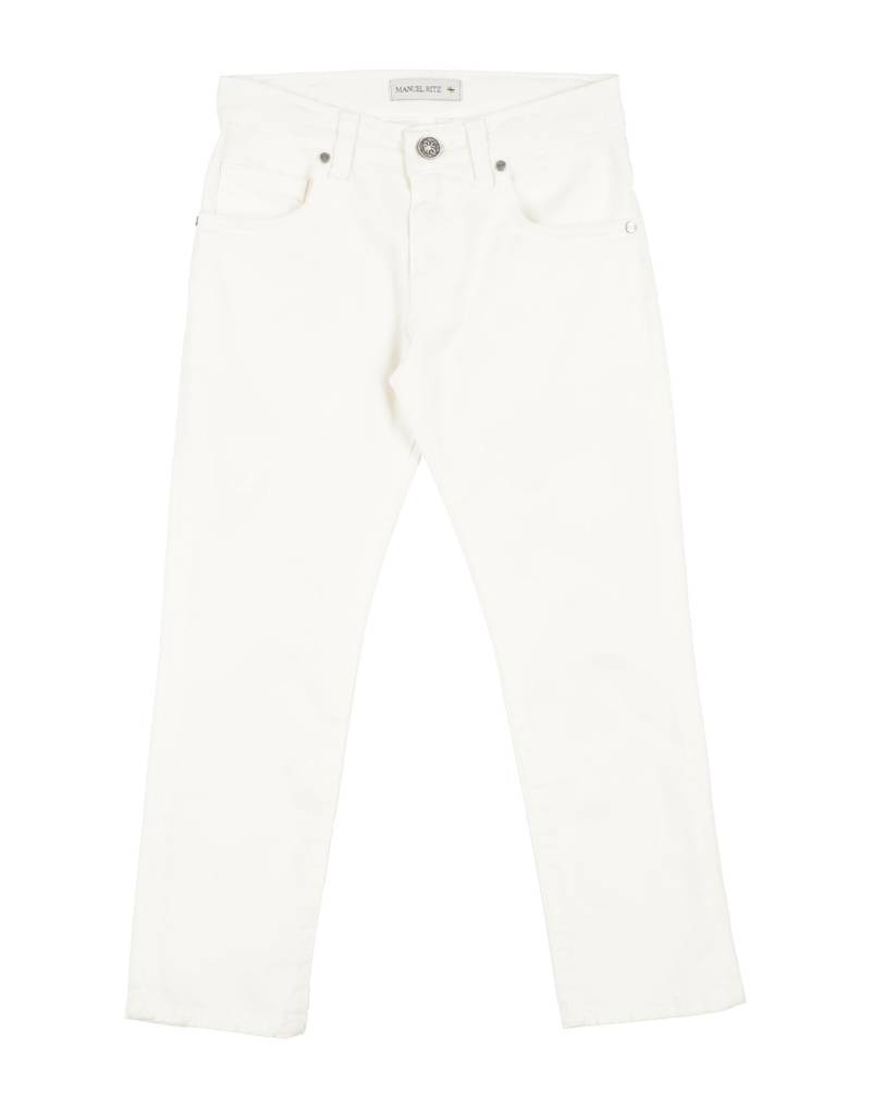 MANUEL RITZ Hose Kinder Weiß von MANUEL RITZ
