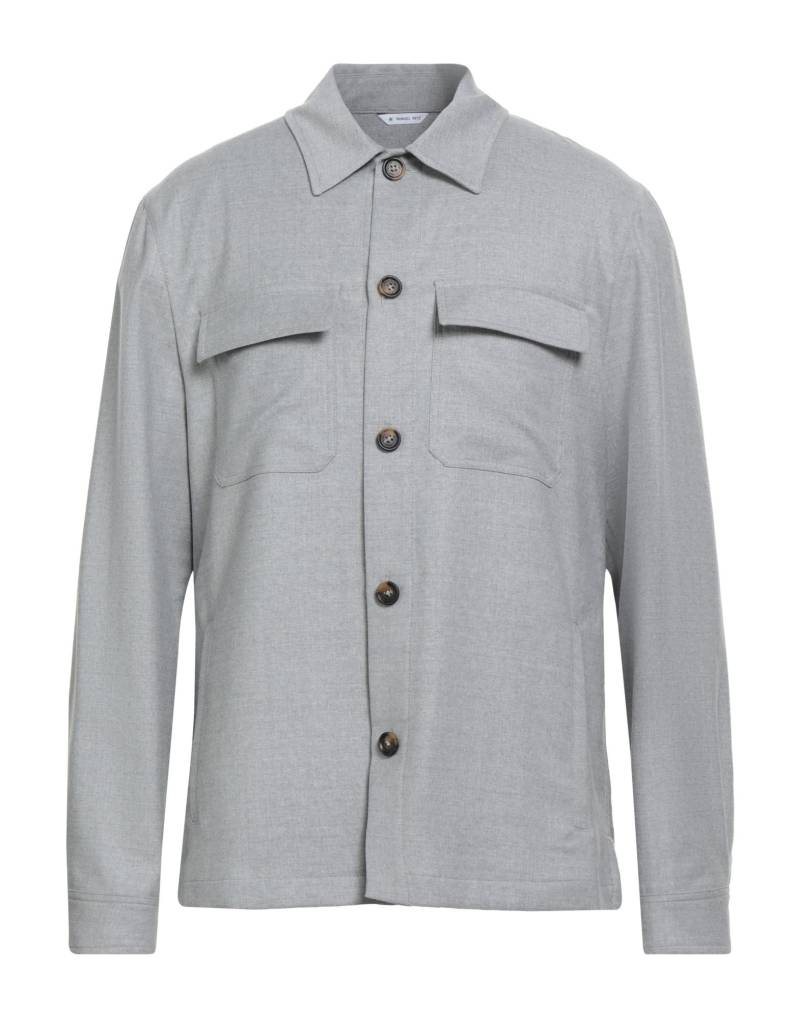 MANUEL RITZ Jacke & Anorak Herren Hellgrau von MANUEL RITZ