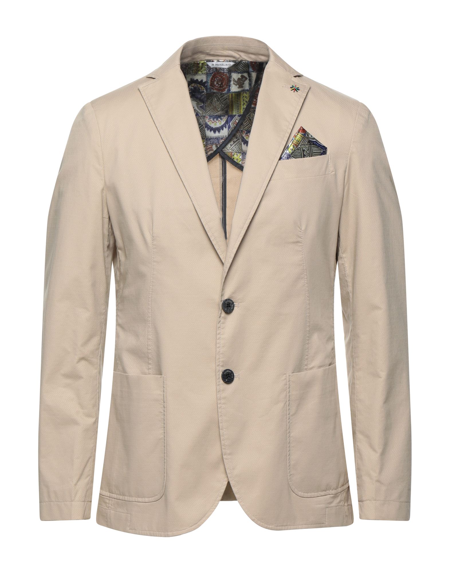 MANUEL RITZ Blazer Herren Beige von MANUEL RITZ