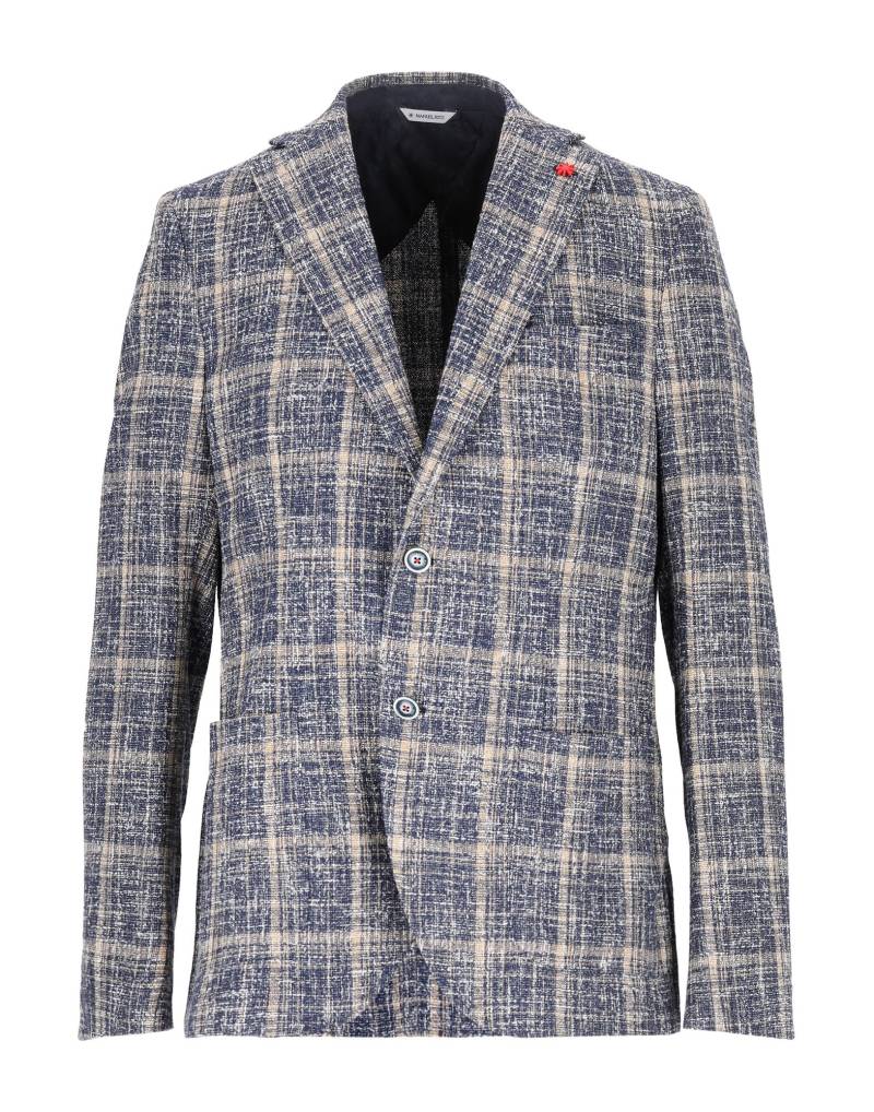 MANUEL RITZ Blazer Herren Taubenblau von MANUEL RITZ