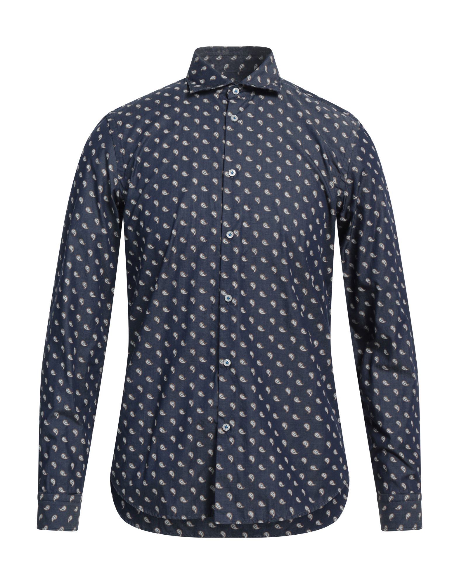 MANUEL RITZ Jeanshemd Herren Blau von MANUEL RITZ