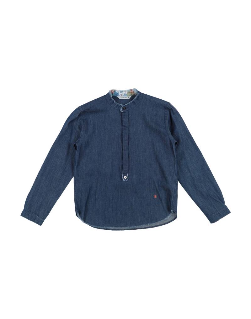 MANUEL RITZ Jeanshemd Kinder Blau von MANUEL RITZ