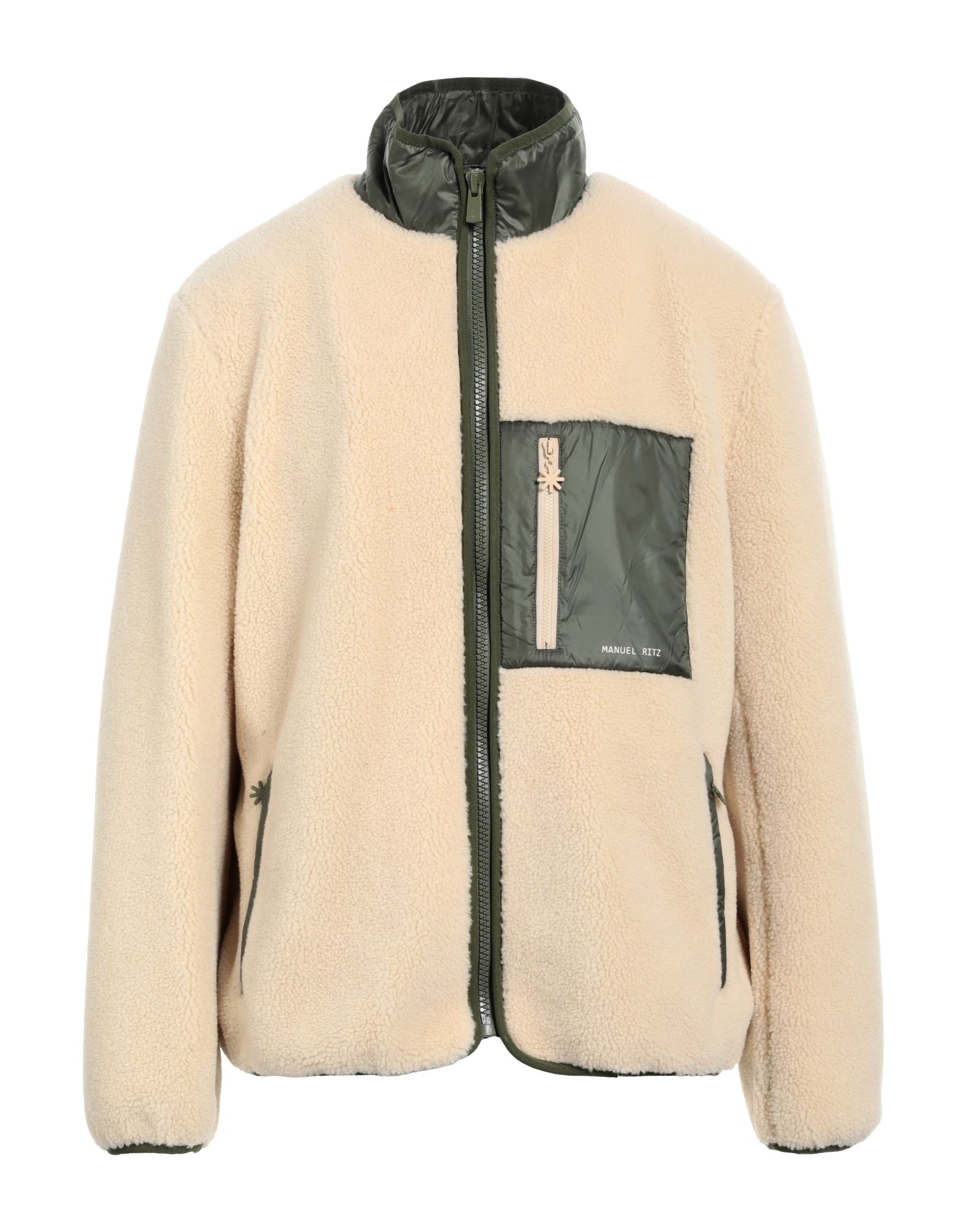 MANUEL RITZ Shearling- & Kunstfell Herren Beige von MANUEL RITZ