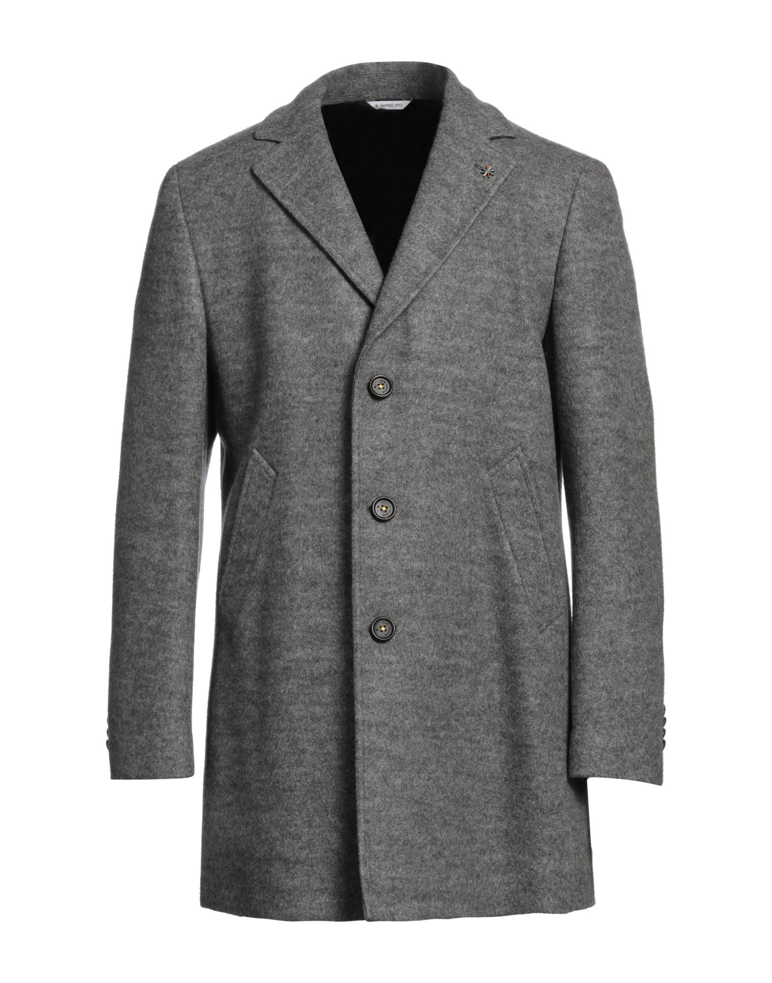MANUEL RITZ Mantel Herren Grau von MANUEL RITZ