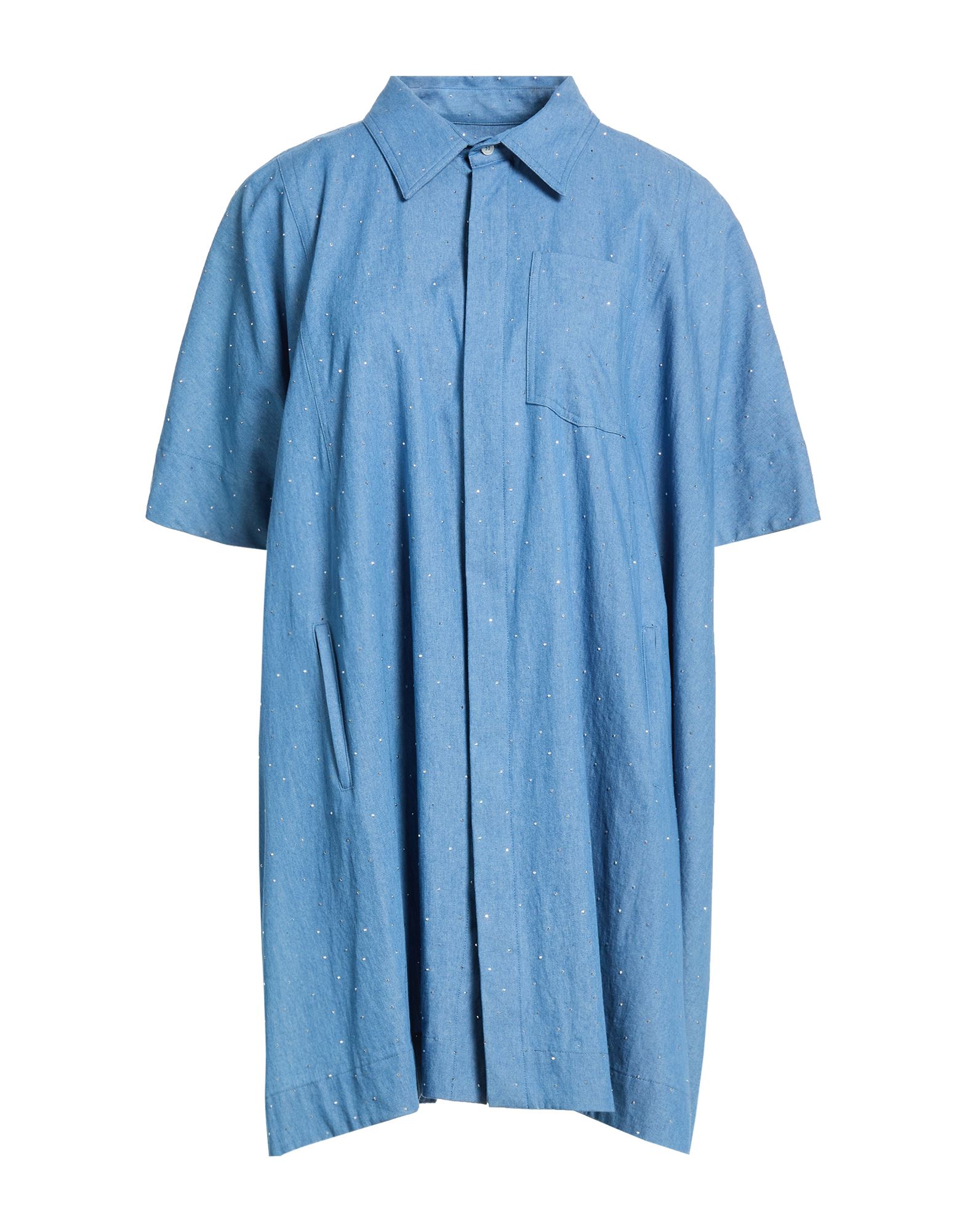 MANUEL RITZ Mini-kleid Damen Blau von MANUEL RITZ