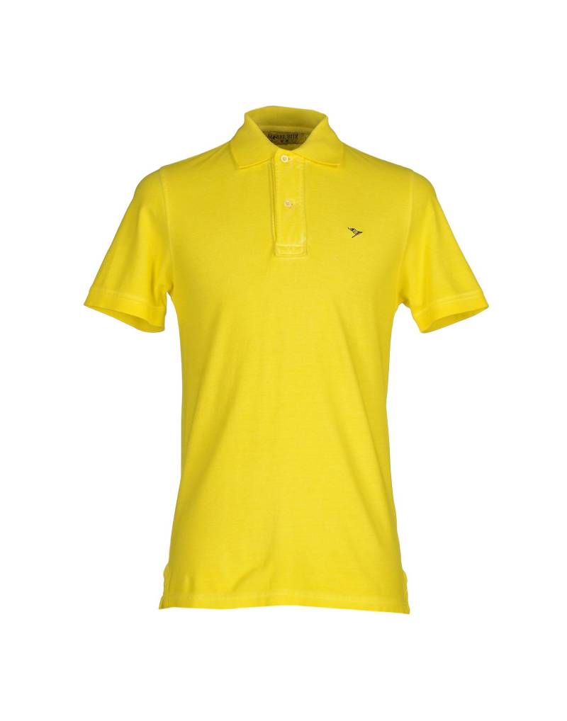 MANUEL RITZ Poloshirt Herren Gelb von MANUEL RITZ