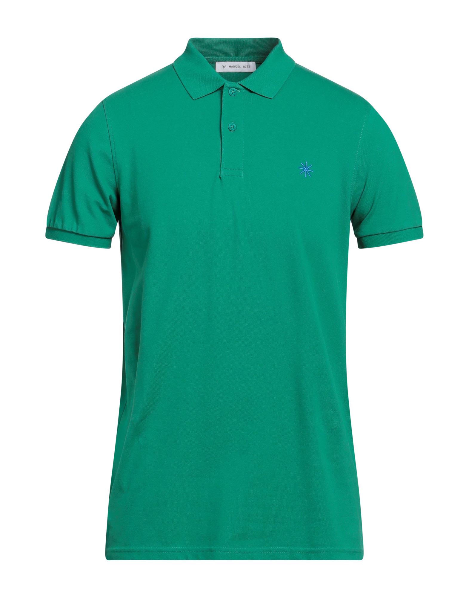 MANUEL RITZ Poloshirt Herren Grün von MANUEL RITZ