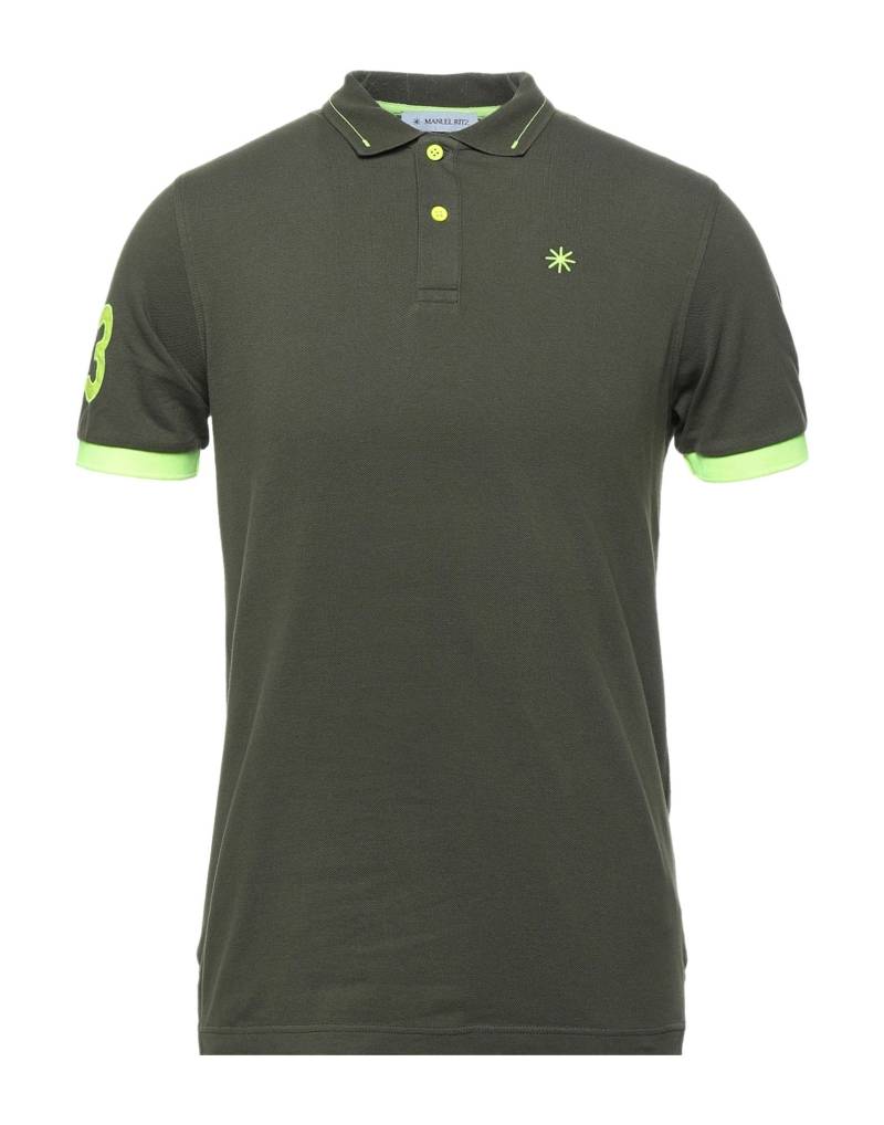 MANUEL RITZ Poloshirt Herren Militärgrün MANUEL RITZ Poloshirt Herren Militärgrün von MANUEL RITZ