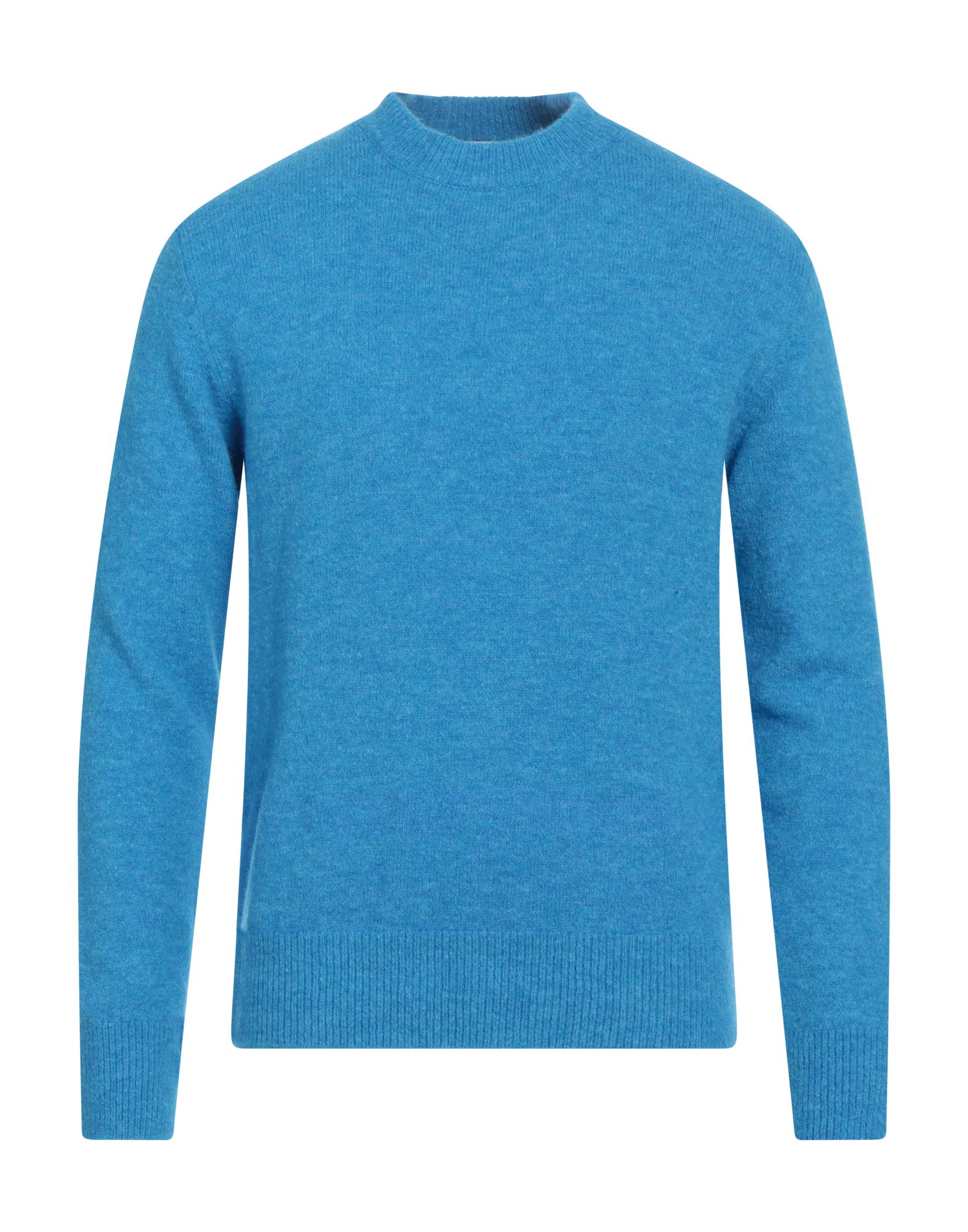 MANUEL RITZ Pullover Herren Azurblau von MANUEL RITZ