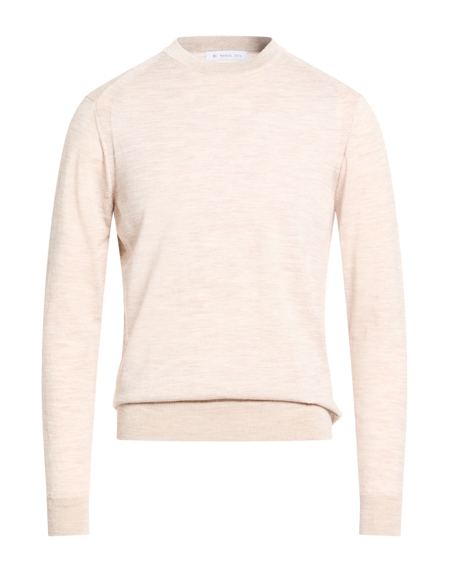 MANUEL RITZ Pullover Herren Beige von MANUEL RITZ