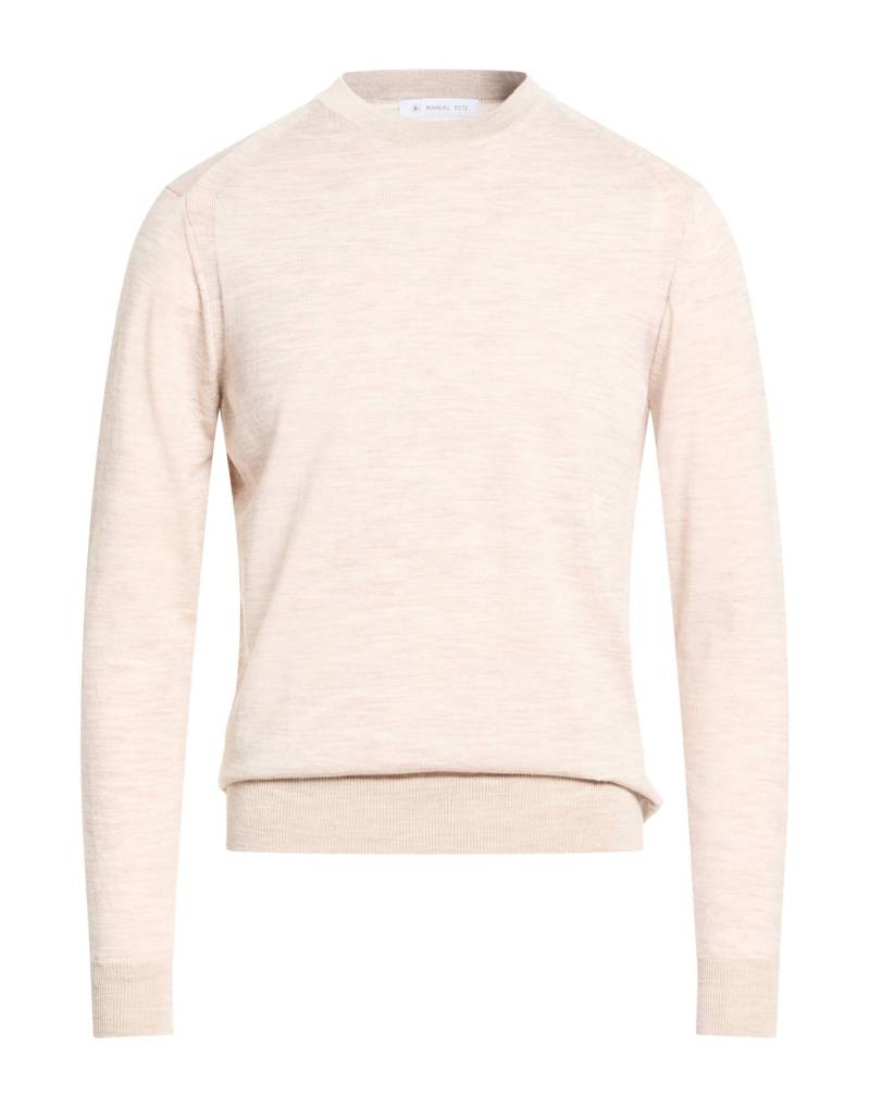 MANUEL RITZ Pullover Herren Beige von MANUEL RITZ