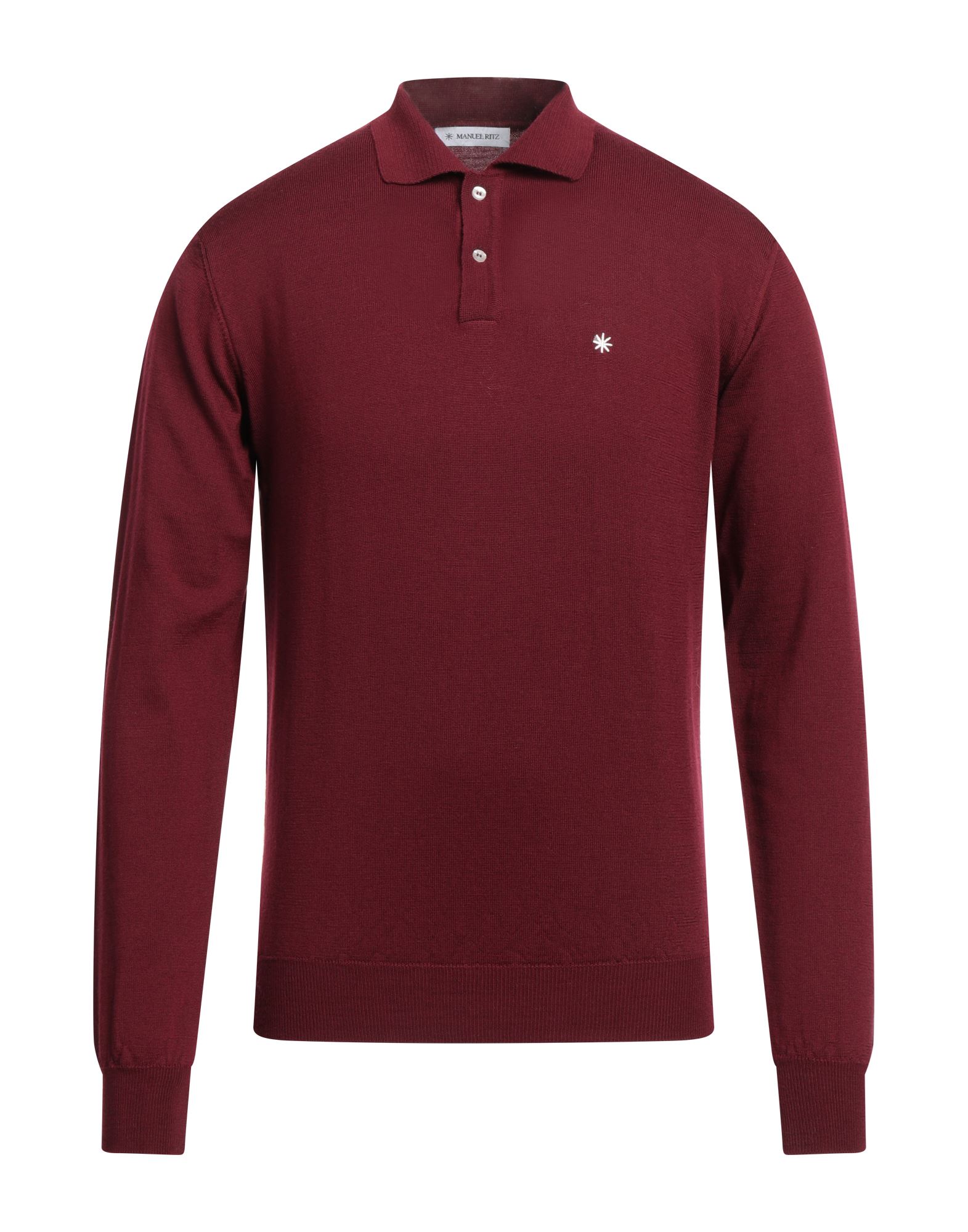 MANUEL RITZ Pullover Herren Bordeaux von MANUEL RITZ