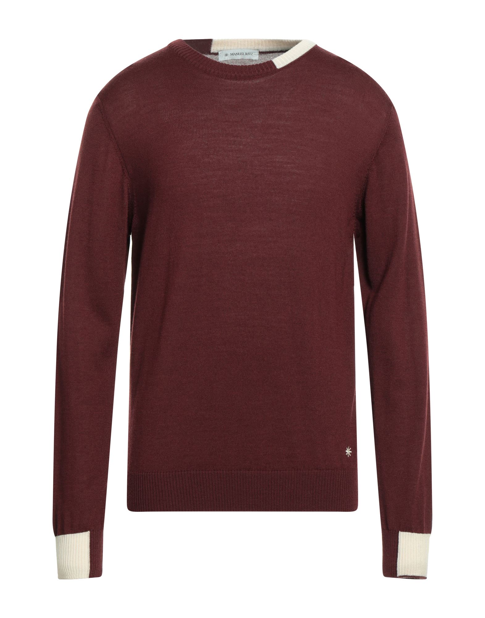 MANUEL RITZ Pullover Herren Bordeaux von MANUEL RITZ