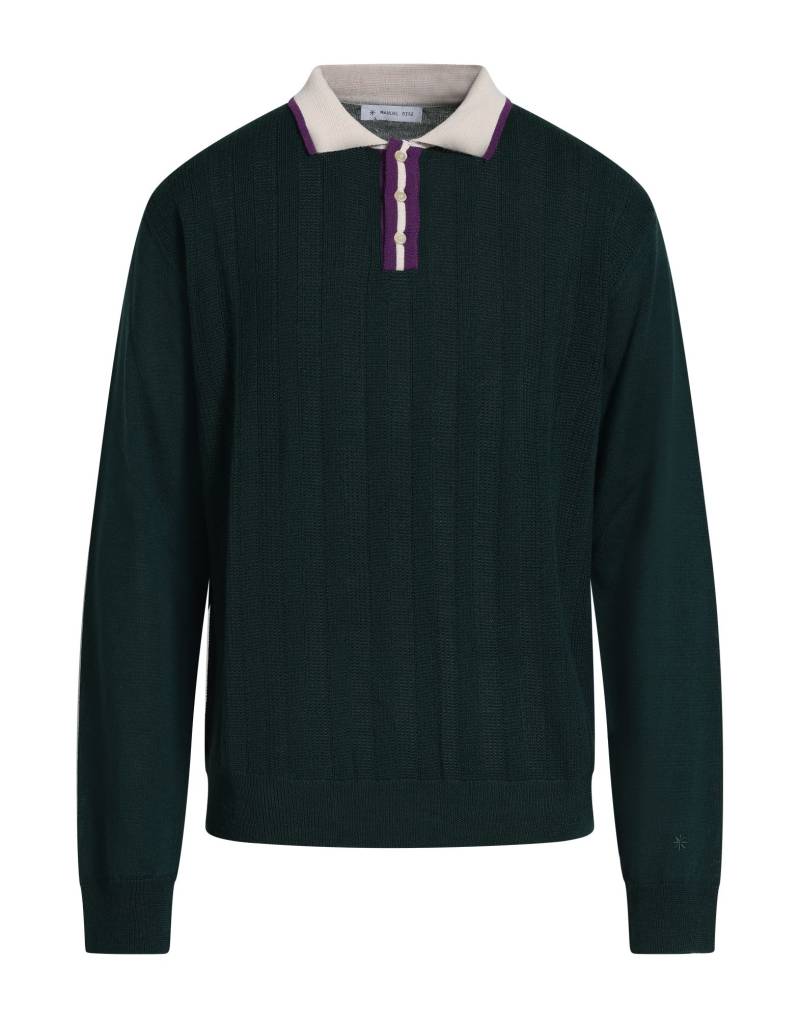 MANUEL RITZ Pullover Herren Dunkelgrün von MANUEL RITZ