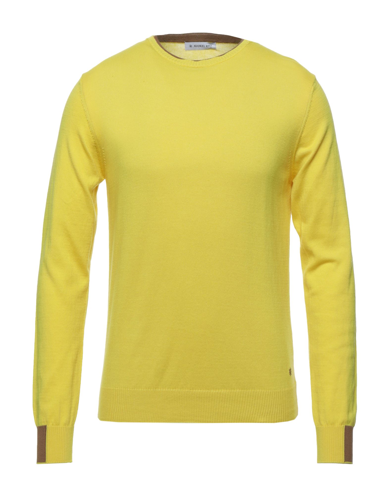 MANUEL RITZ Pullover Herren Gelb MANUEL RITZ Pullover Herren Gelb von MANUEL RITZ