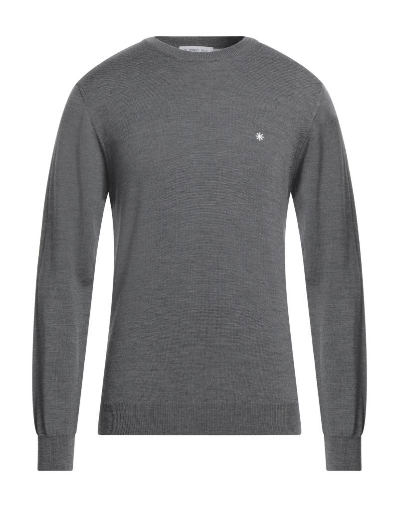 MANUEL RITZ Pullover Herren Grau von MANUEL RITZ