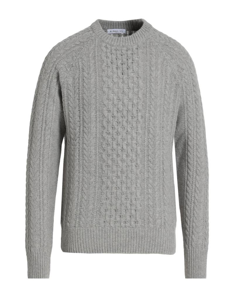 MANUEL RITZ Pullover Herren Hellgrau von MANUEL RITZ