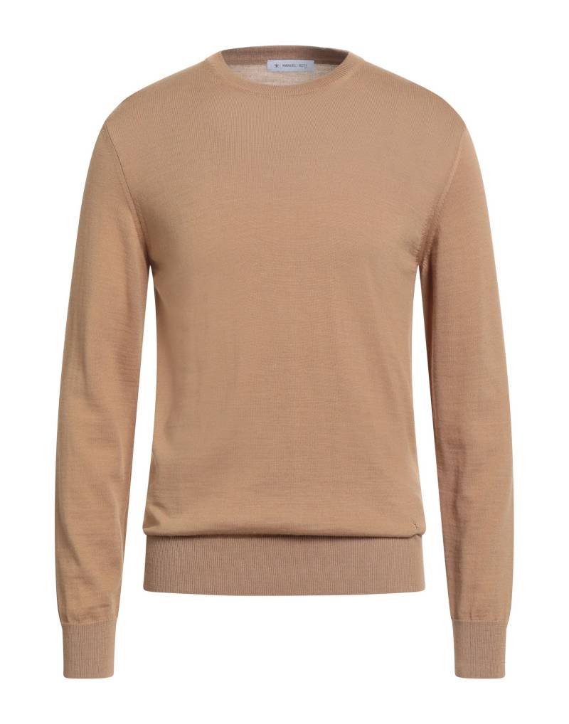 MANUEL RITZ Pullover Herren Kamel von MANUEL RITZ