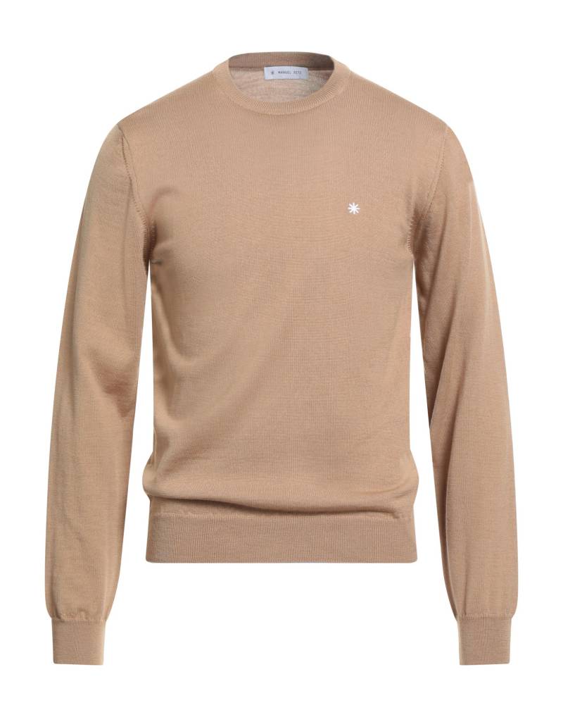 MANUEL RITZ Pullover Herren Kamel von MANUEL RITZ