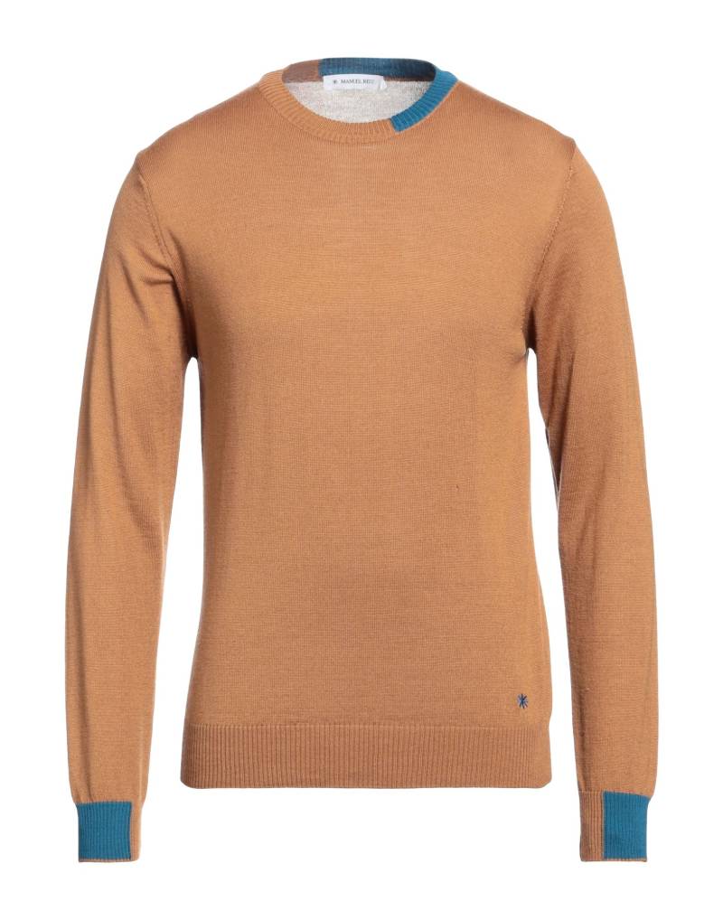 MANUEL RITZ Pullover Herren Kamel von MANUEL RITZ