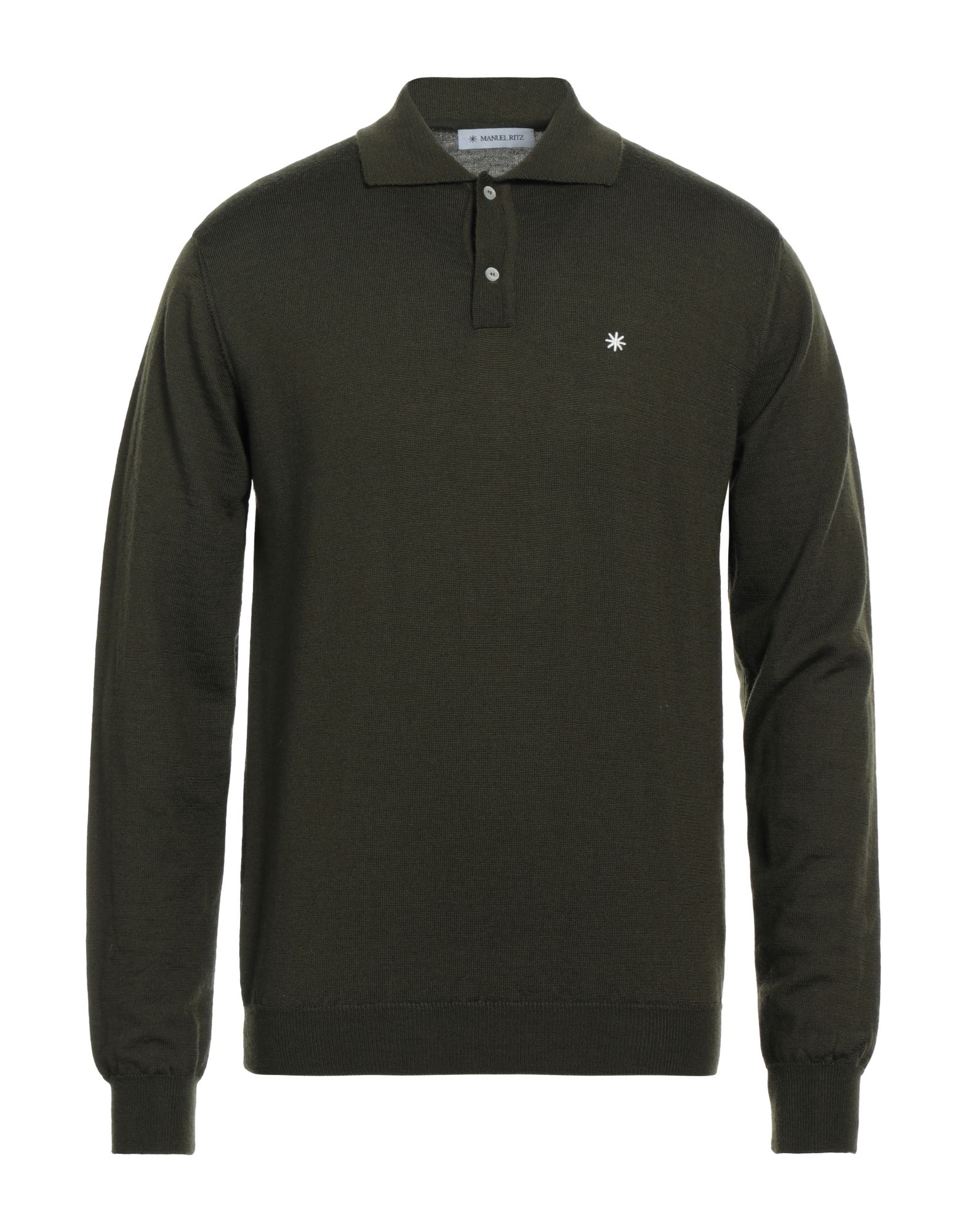 MANUEL RITZ Pullover Herren Militärgrün von MANUEL RITZ