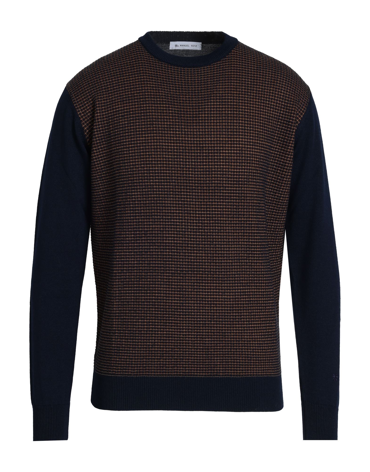 MANUEL RITZ Pullover Herren Nachtblau von MANUEL RITZ