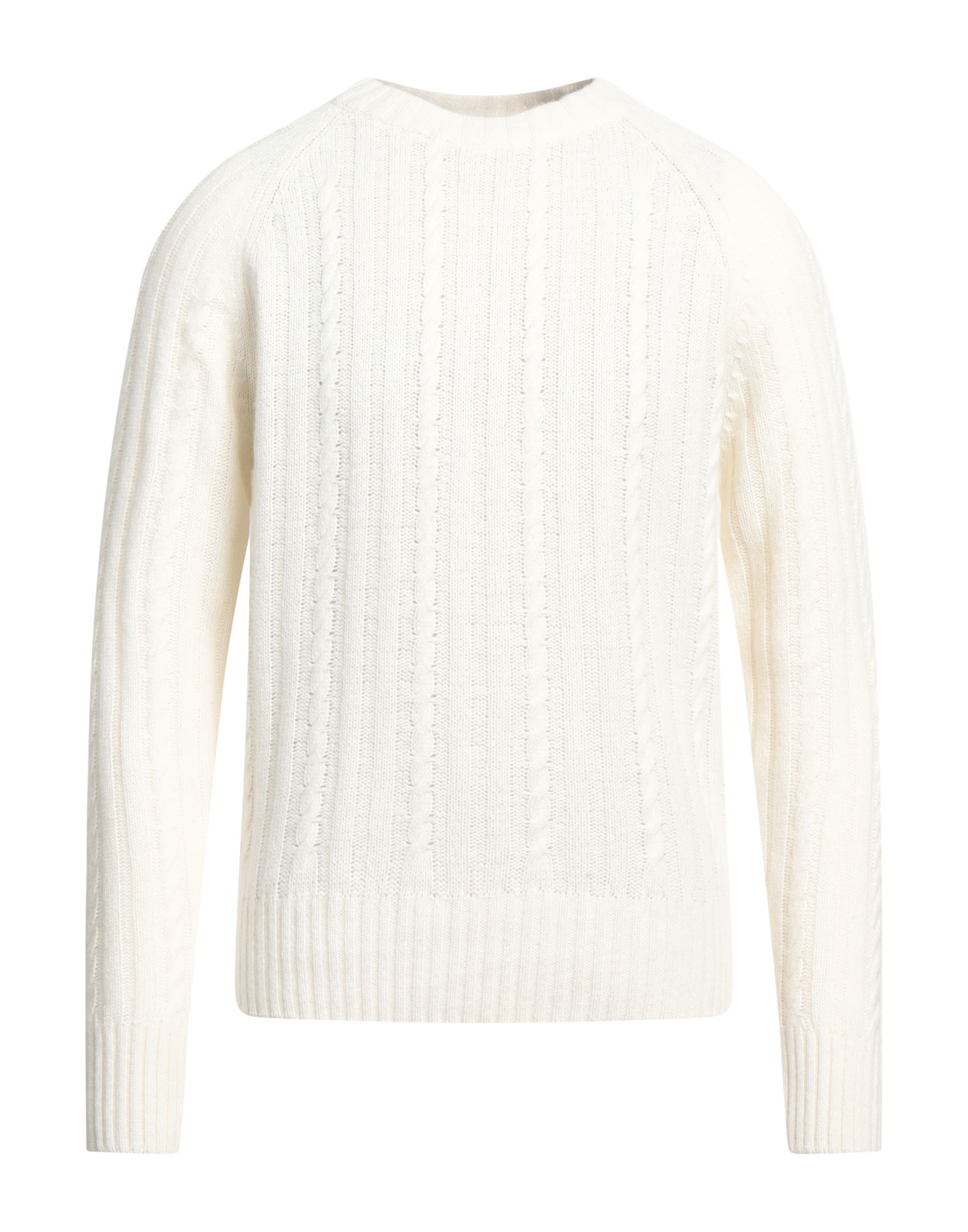 MANUEL RITZ Pullover Herren Off white von MANUEL RITZ