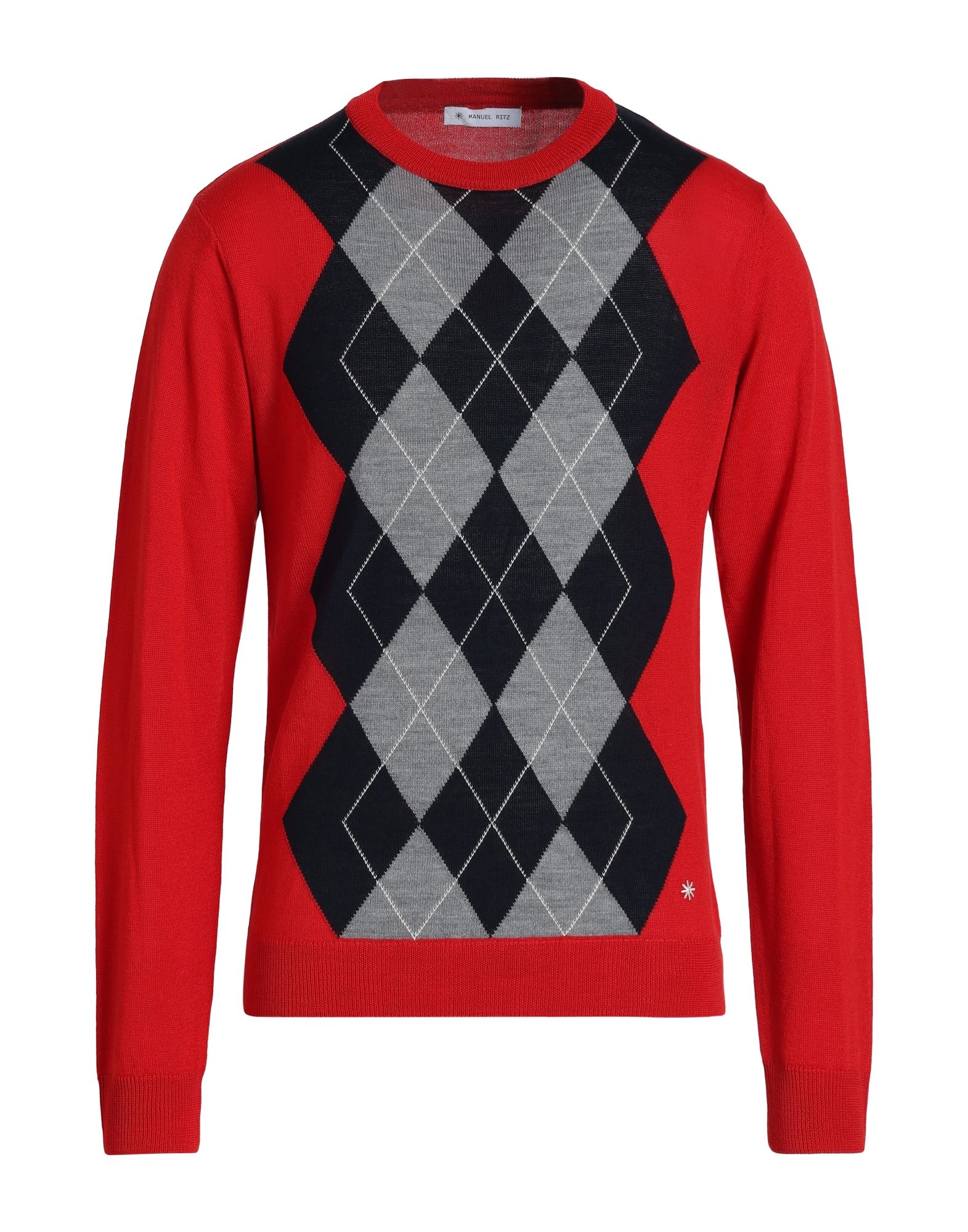 MANUEL RITZ Pullover Herren Rot von MANUEL RITZ