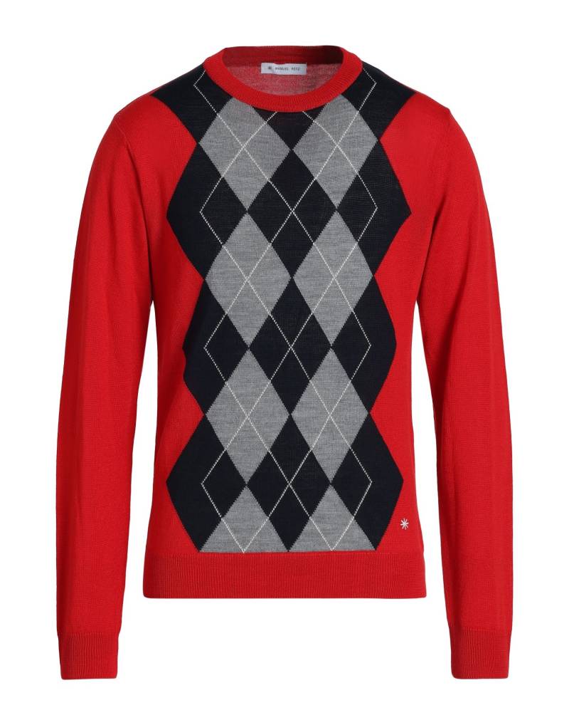 MANUEL RITZ Pullover Herren Rot von MANUEL RITZ