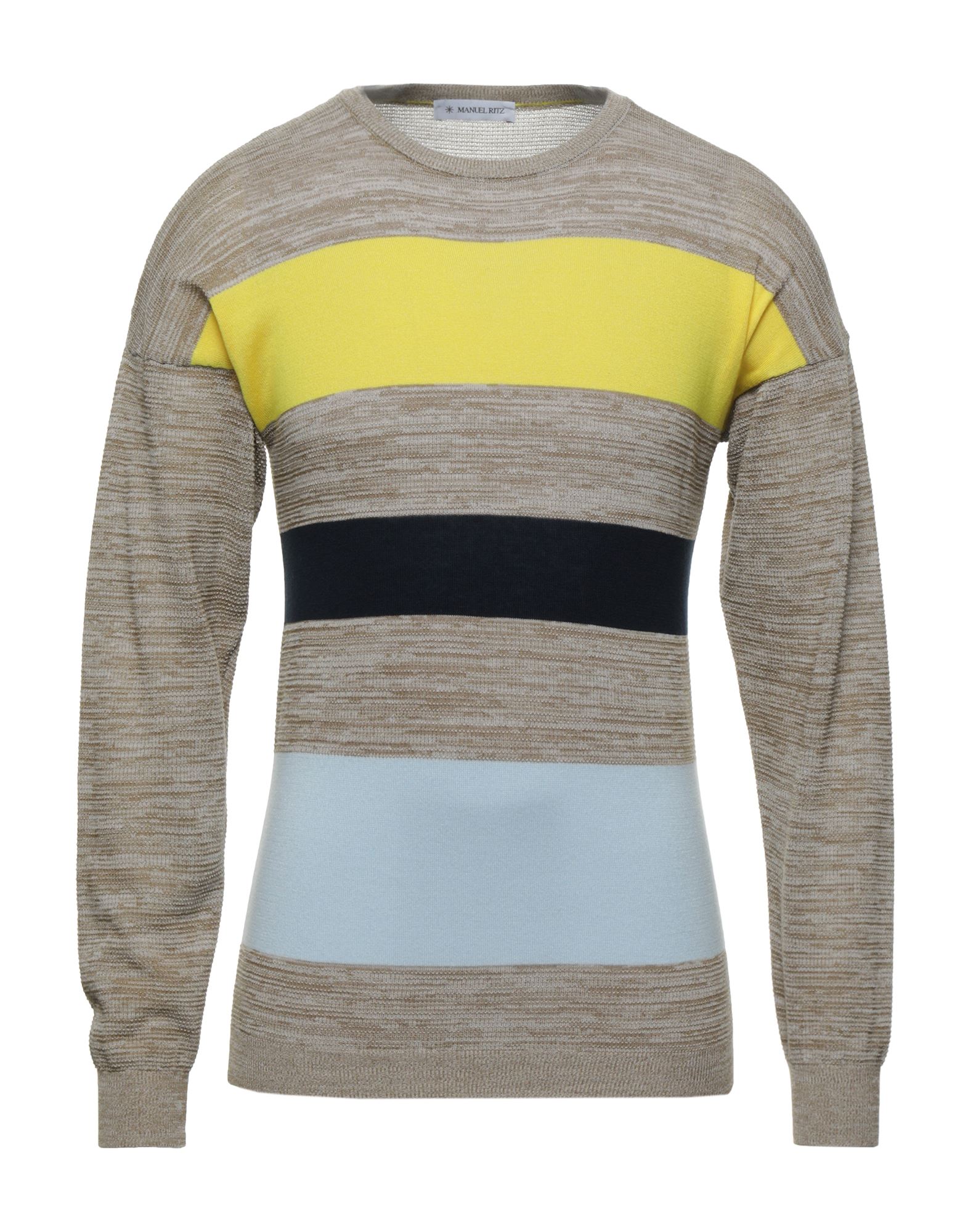 MANUEL RITZ Pullover Herren Sand von MANUEL RITZ