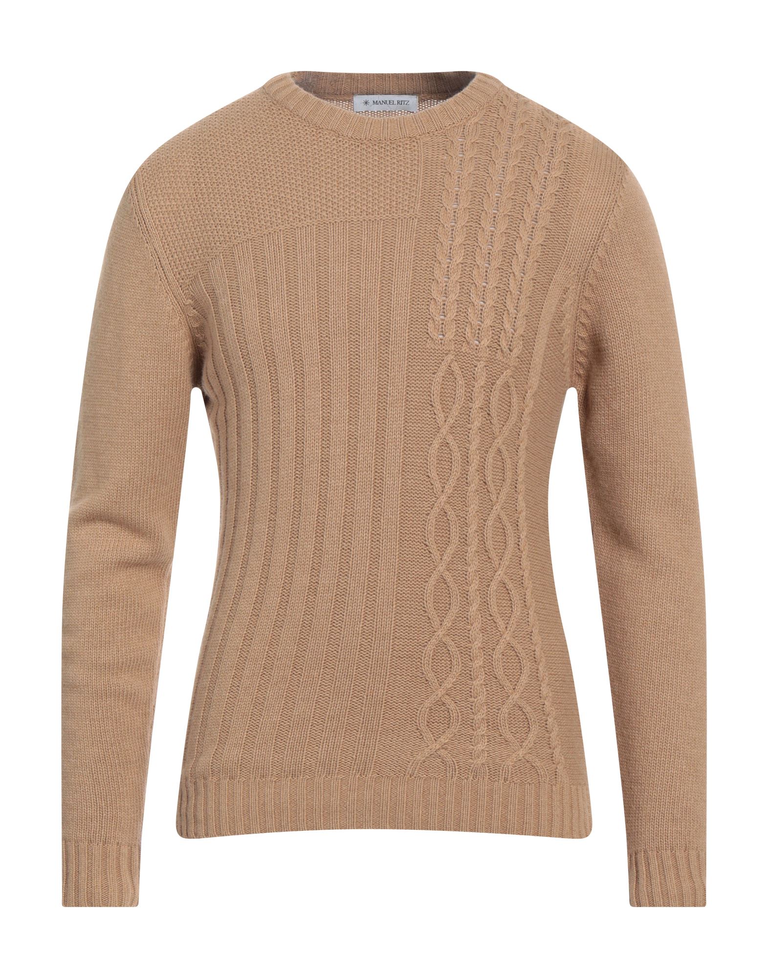 MANUEL RITZ Pullover Herren Sand von MANUEL RITZ