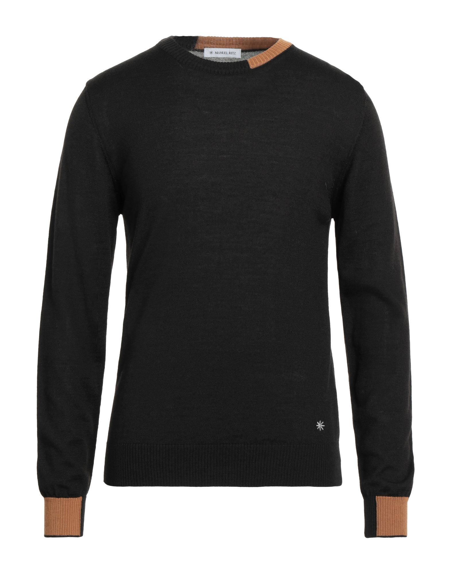 MANUEL RITZ Pullover Herren Schwarz von MANUEL RITZ