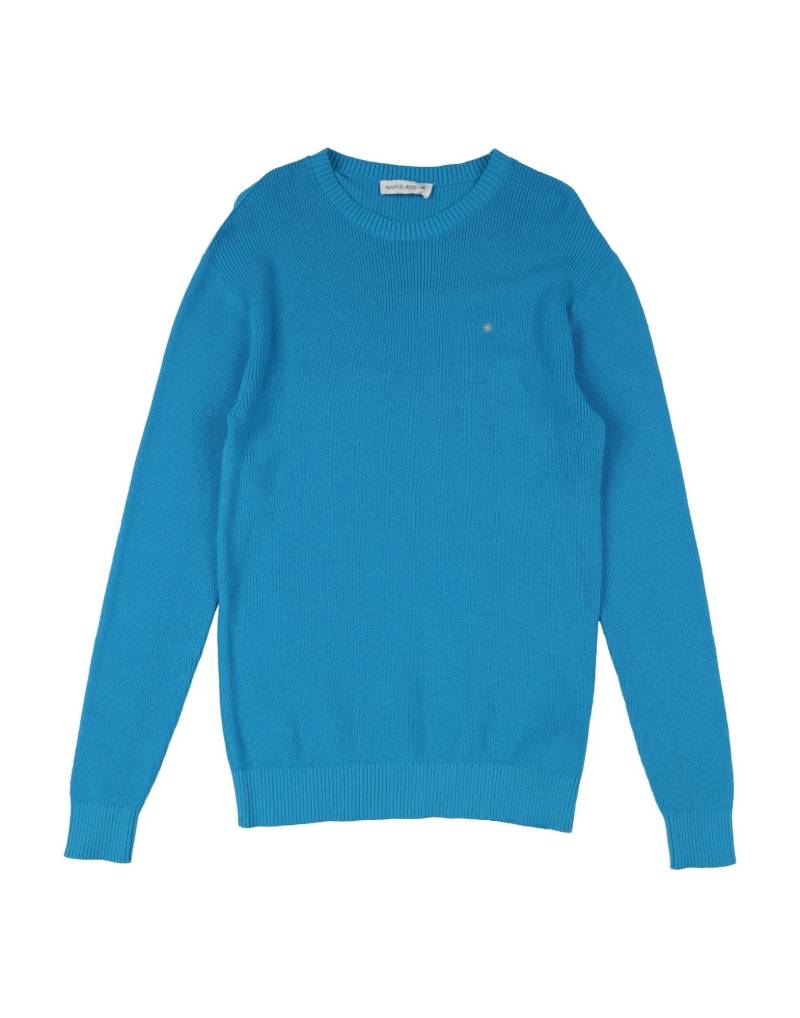 MANUEL RITZ Pullover Kinder Azurblau von MANUEL RITZ