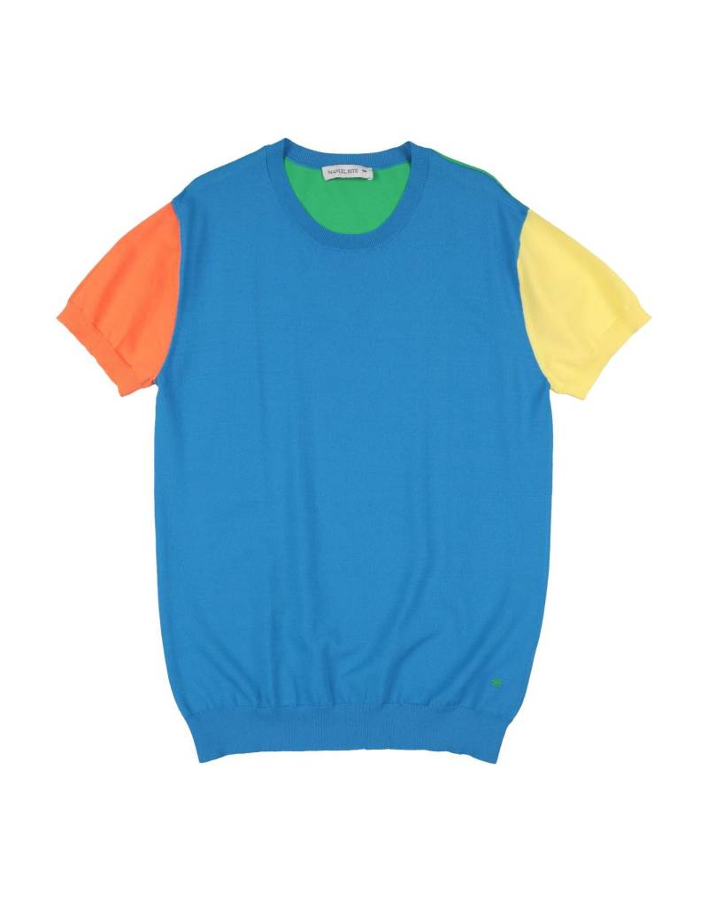 MANUEL RITZ Pullover Kinder Azurblau von MANUEL RITZ