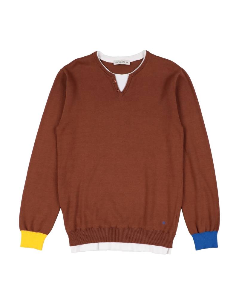 MANUEL RITZ Pullover Kinder Braun von MANUEL RITZ