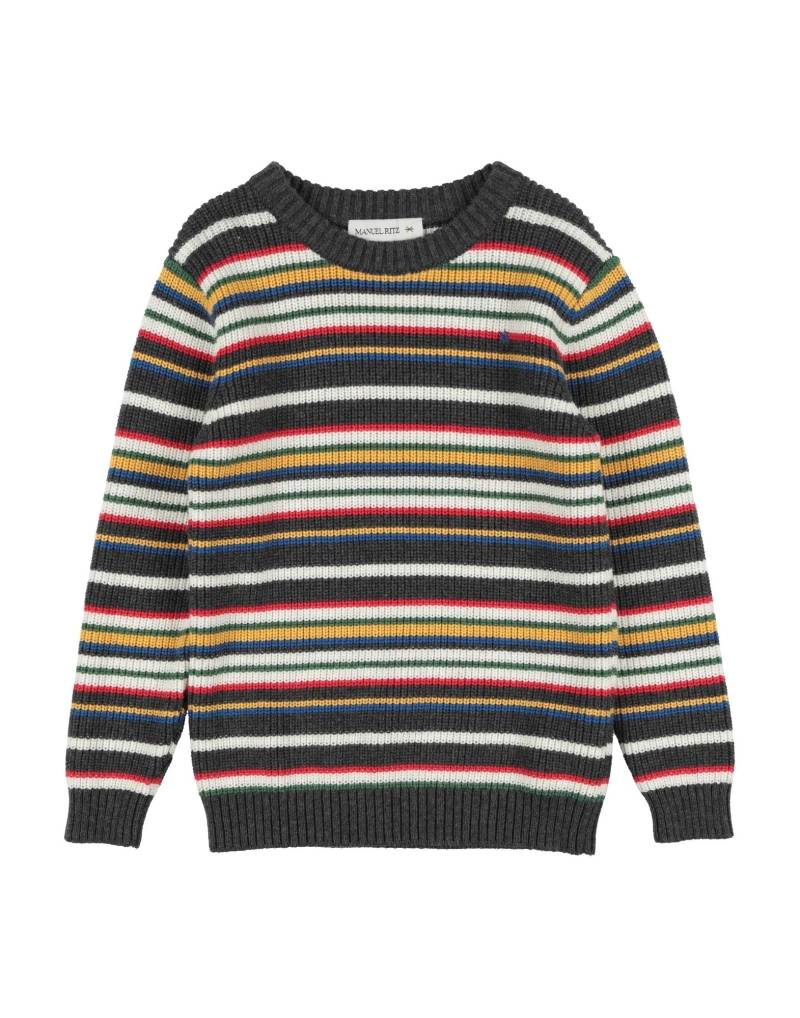 MANUEL RITZ Pullover Kinder Braungrau von MANUEL RITZ