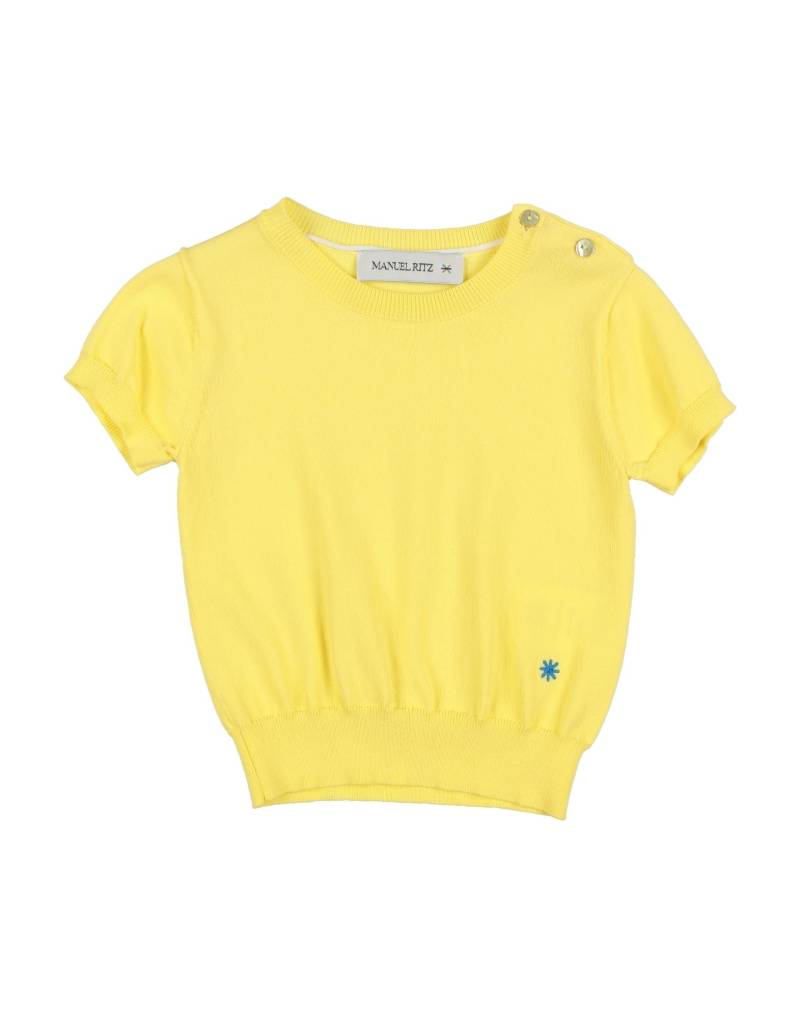 MANUEL RITZ Pullover Kinder Gelb von MANUEL RITZ