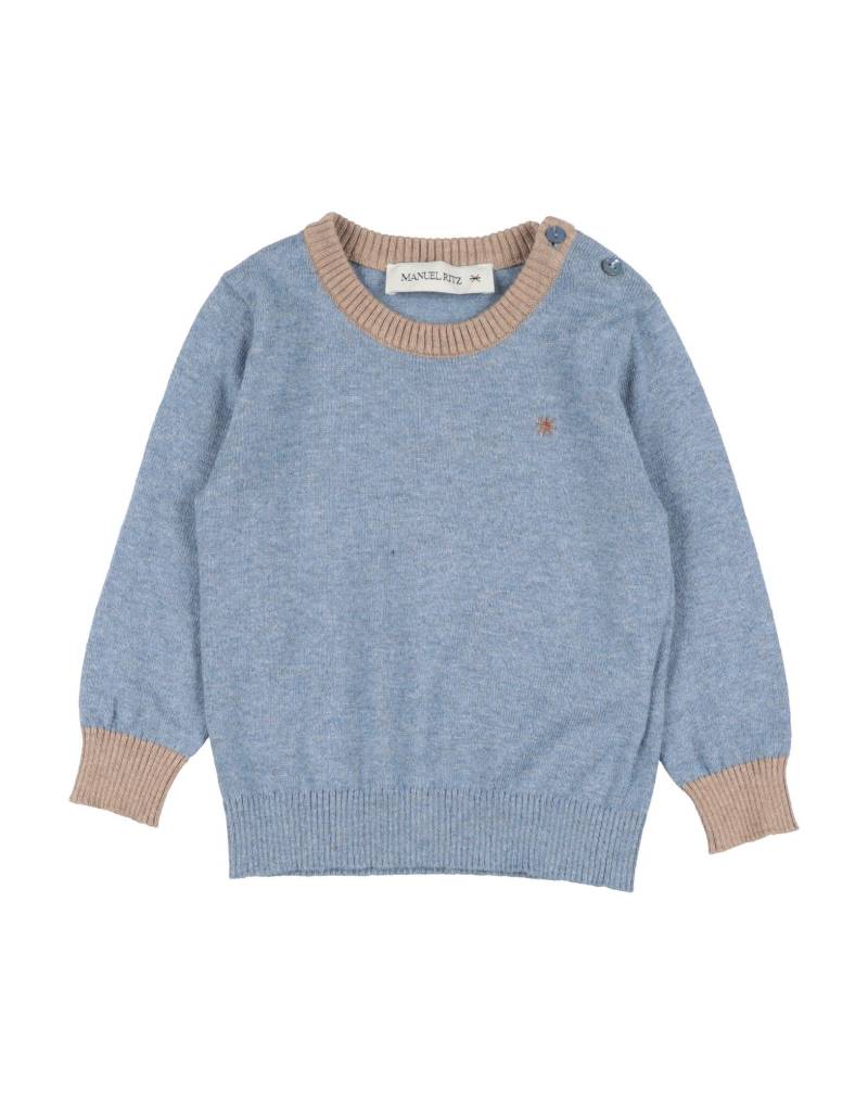 MANUEL RITZ Pullover Kinder Himmelblau von MANUEL RITZ