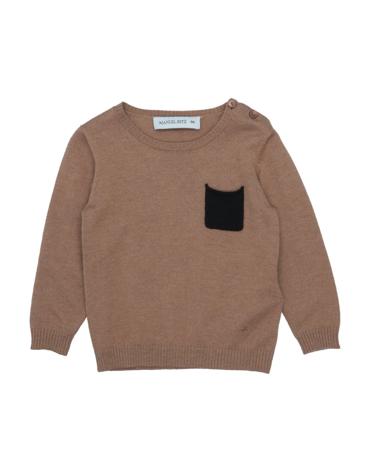 MANUEL RITZ Pullover Kinder Kamel von MANUEL RITZ