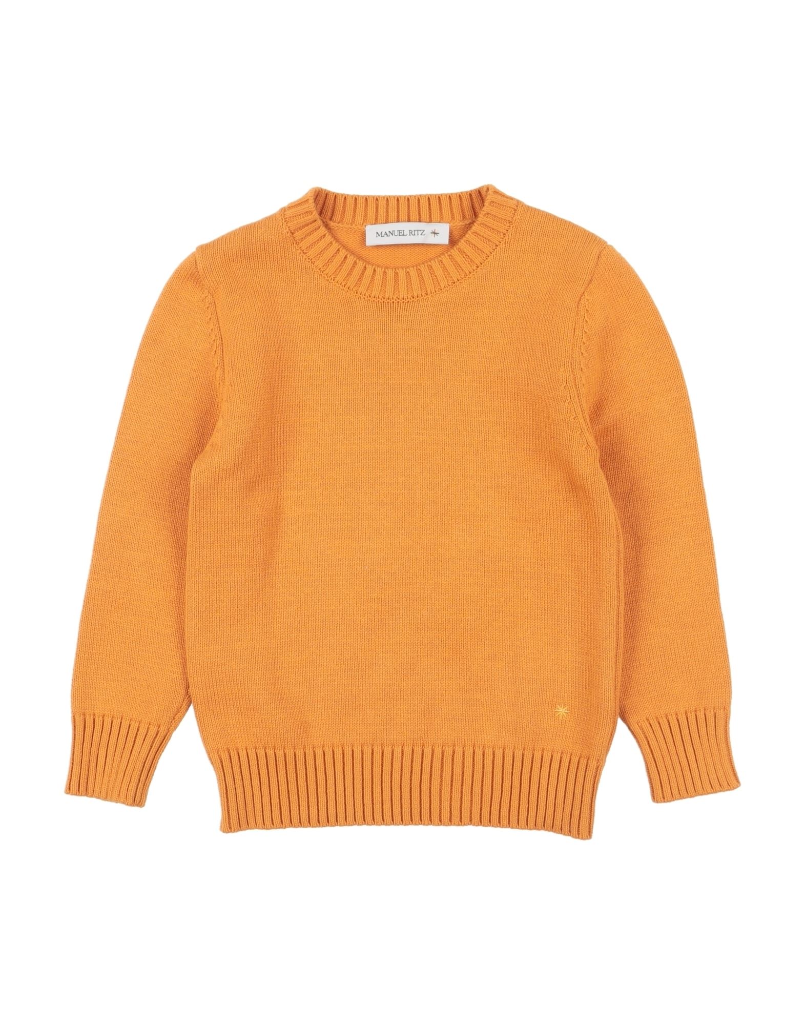 MANUEL RITZ Pullover Kinder Ocker von MANUEL RITZ